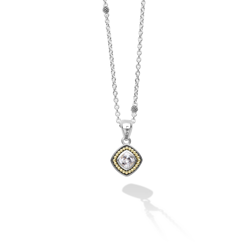 Rittenhouse White Topaz Pendant Necklace