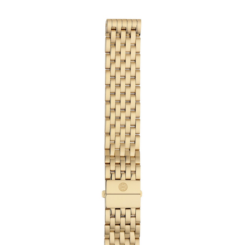 18mm Deco 7- Link Gold Bracelet