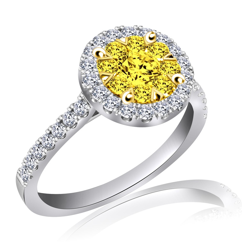 Fancy Yellow Diamond Ring (.75 ct. tw.)