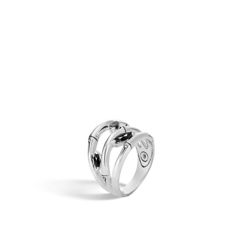 Women’s Ring with Black Spinel