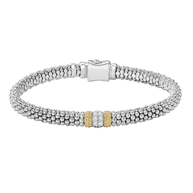 Caviar Lux Diamond Caviar Bracelet