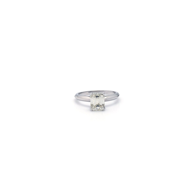 Emerald Cut Solitaire
