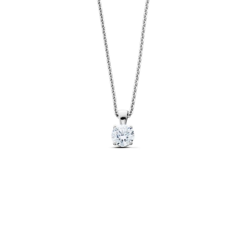 Diamond Solitaire Pendant
