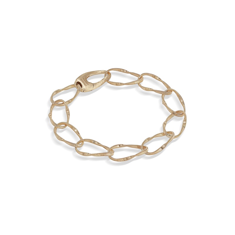 Marrakech Onde Collection 18K Yellow Gold Single Strand Bracelet