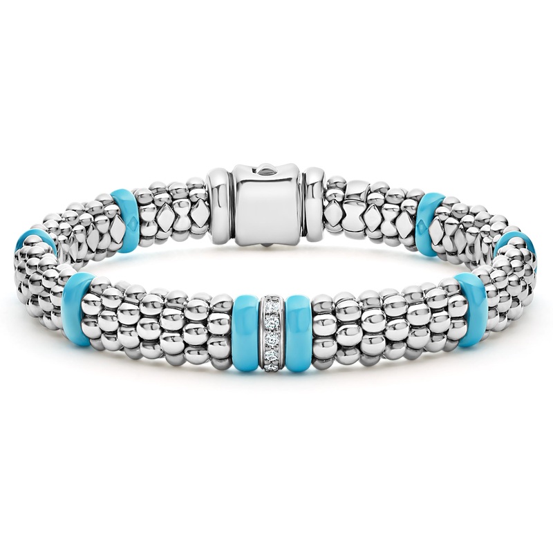 Blue Caviar Diamond Caviar Bracelet