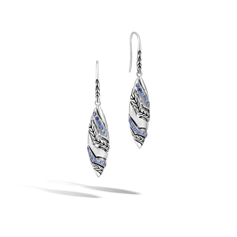 Marquis Drop Earring with Gemstone