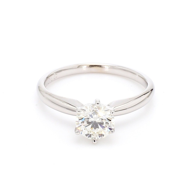 14K Gold Solitaire Ring (Setting Only)