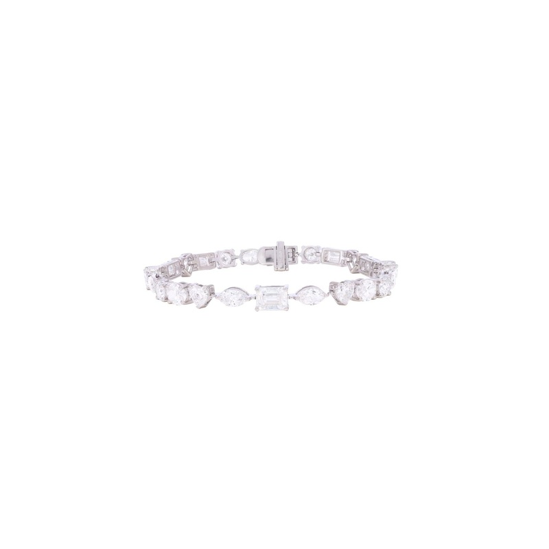 Multi Shape Tennis Bracelet