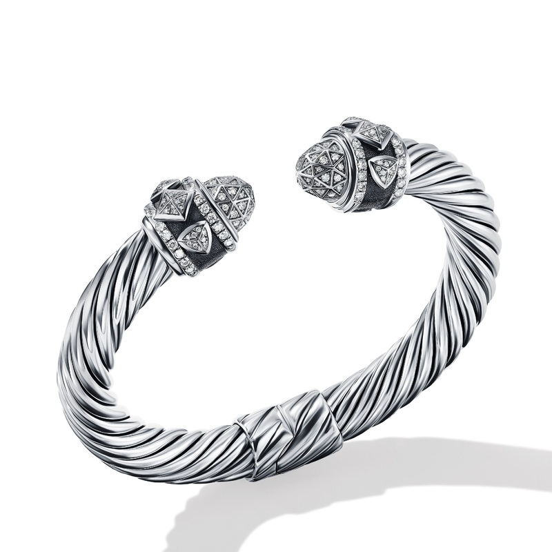 Renaissance Bracelet with Pave Diamonds
