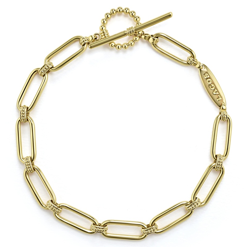 18K Gold Petite Link Bracelet