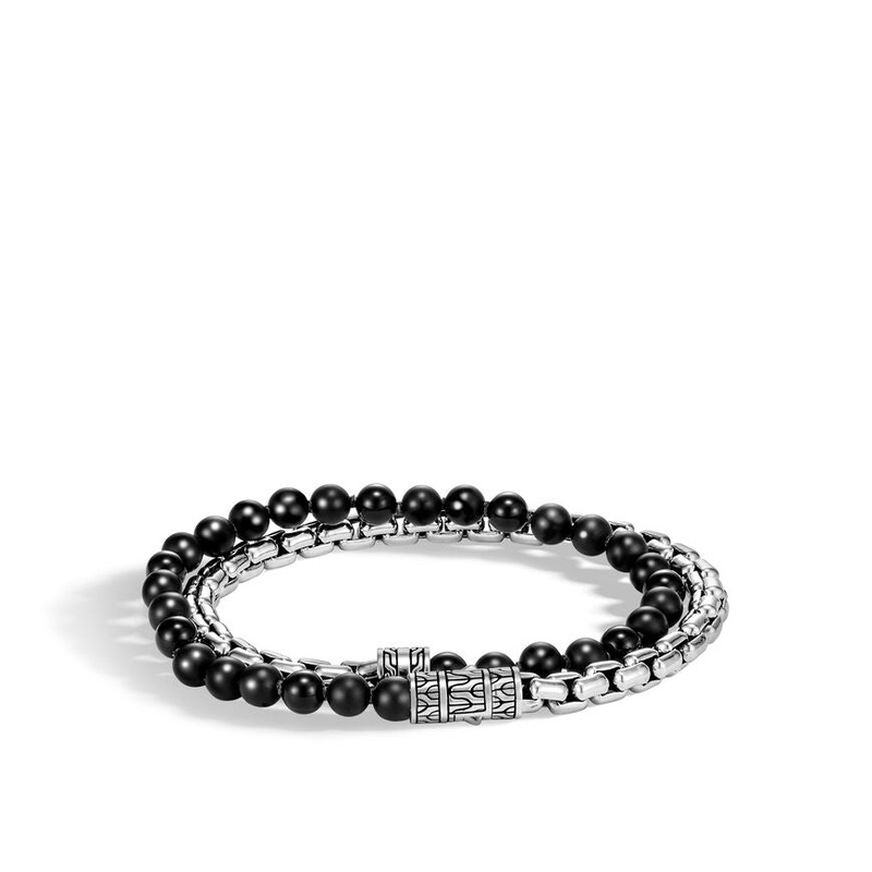 Beaded Hybrid Wrap Bracelet