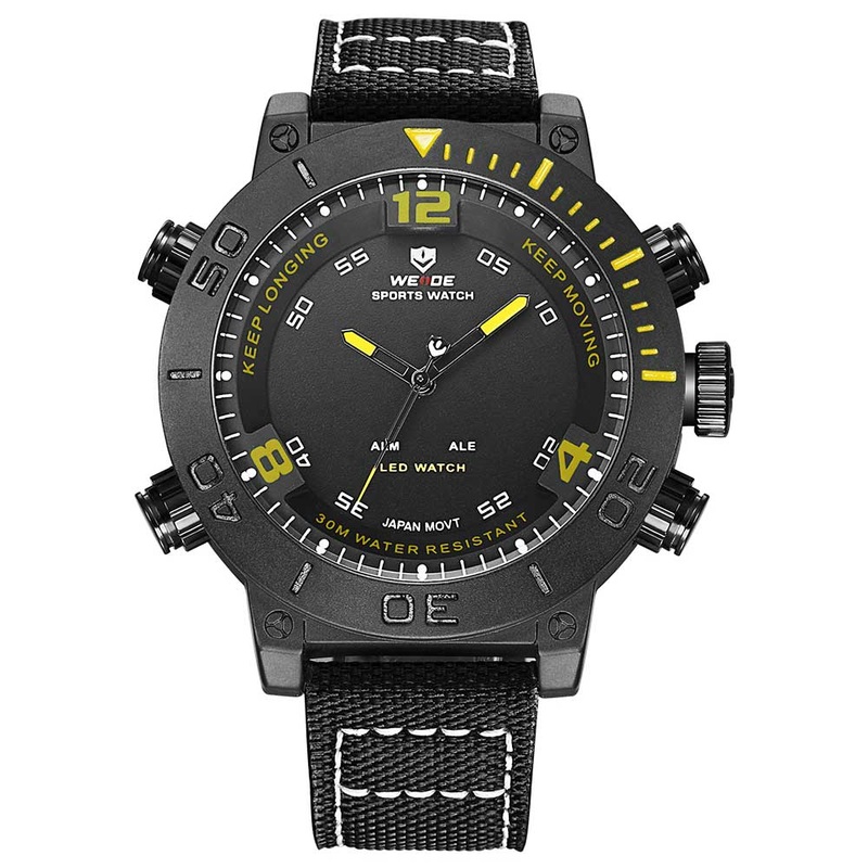 WEIDE WH6103B-3C MEN’S WATCH