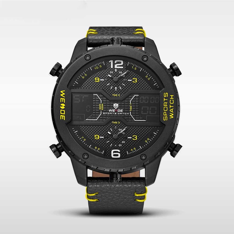 WEIDE WH6401B-3C MEN’S WATCH