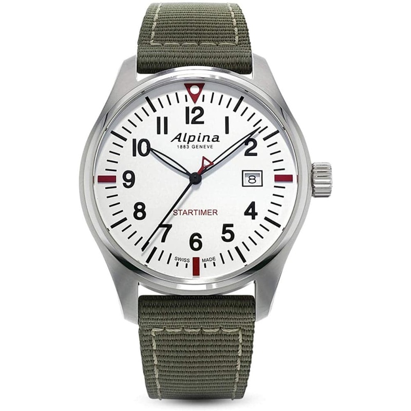 ALPINA STARTIMER PILOT QUARTZ AL-240S4S6  MEN’S WATCH