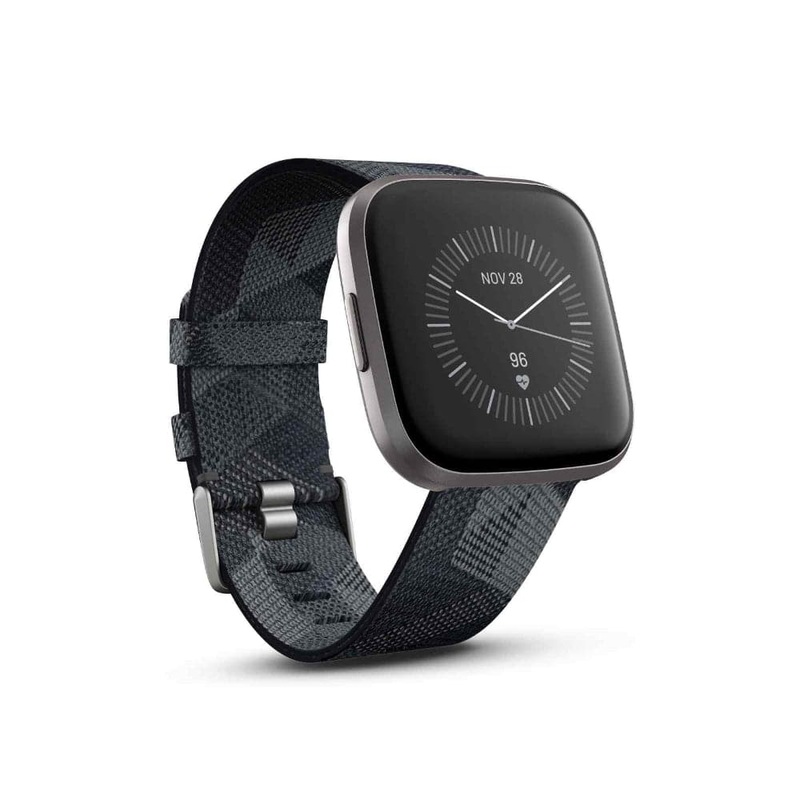 FITBIT VERSA 2 SMOKE / MIST GREY ALUMINIUM FB507GYGY-FRCJK WOVEN SMARTWATCH