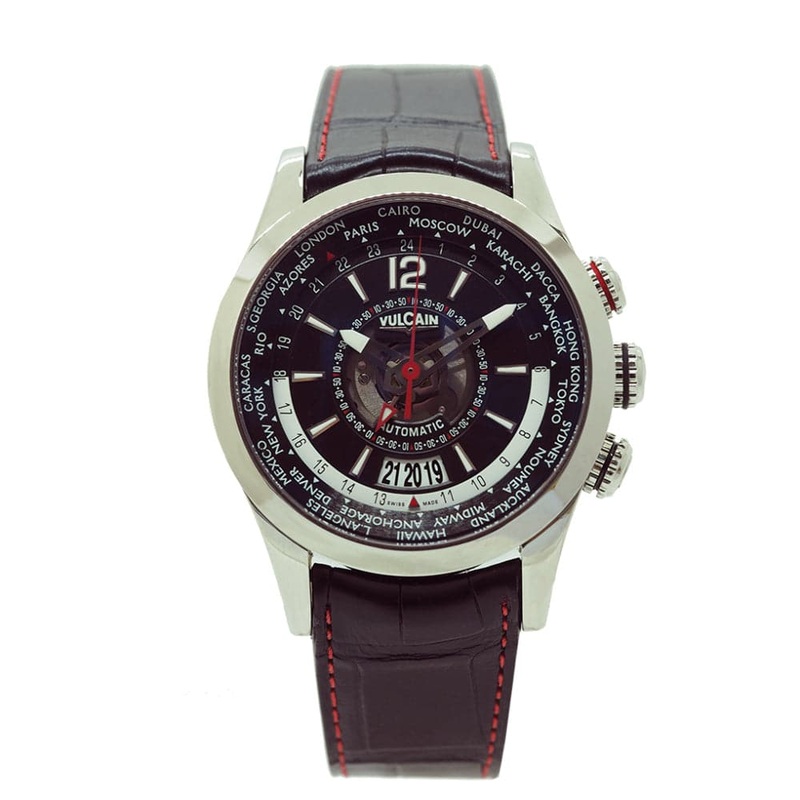 VULCAIN REVOLUTION DUAL-TIME VU210129-192LF MEN’S WATCH