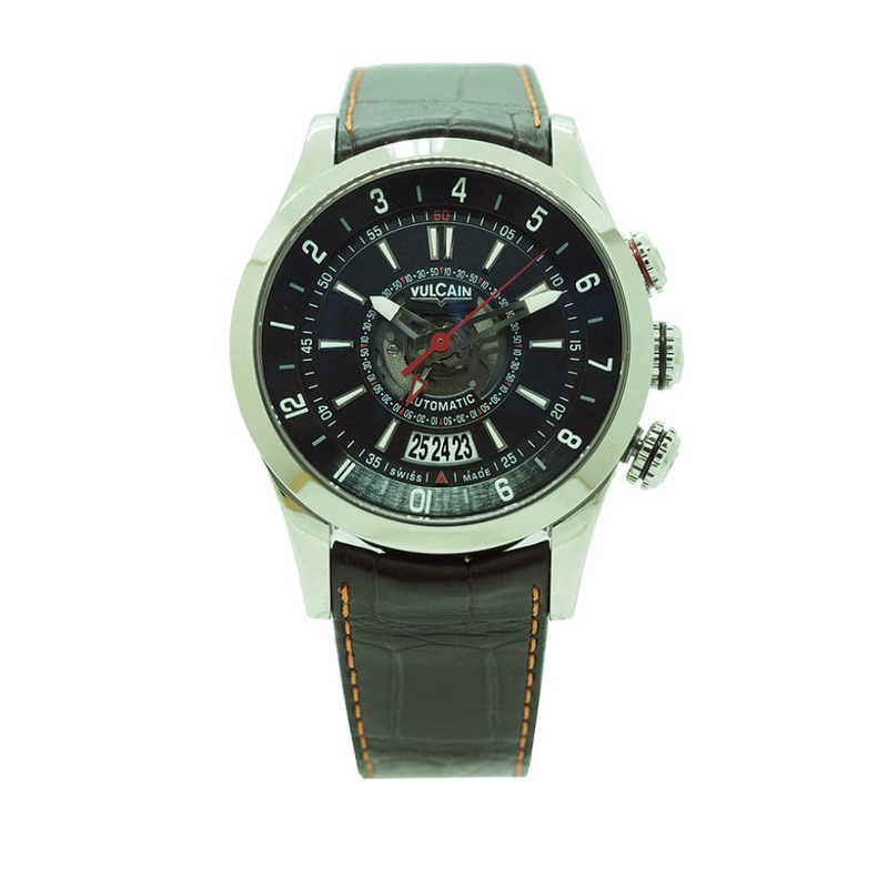 VULCAIN REVOLUTION DUAL-TIME VU210130.196CF MEN’S WATCH