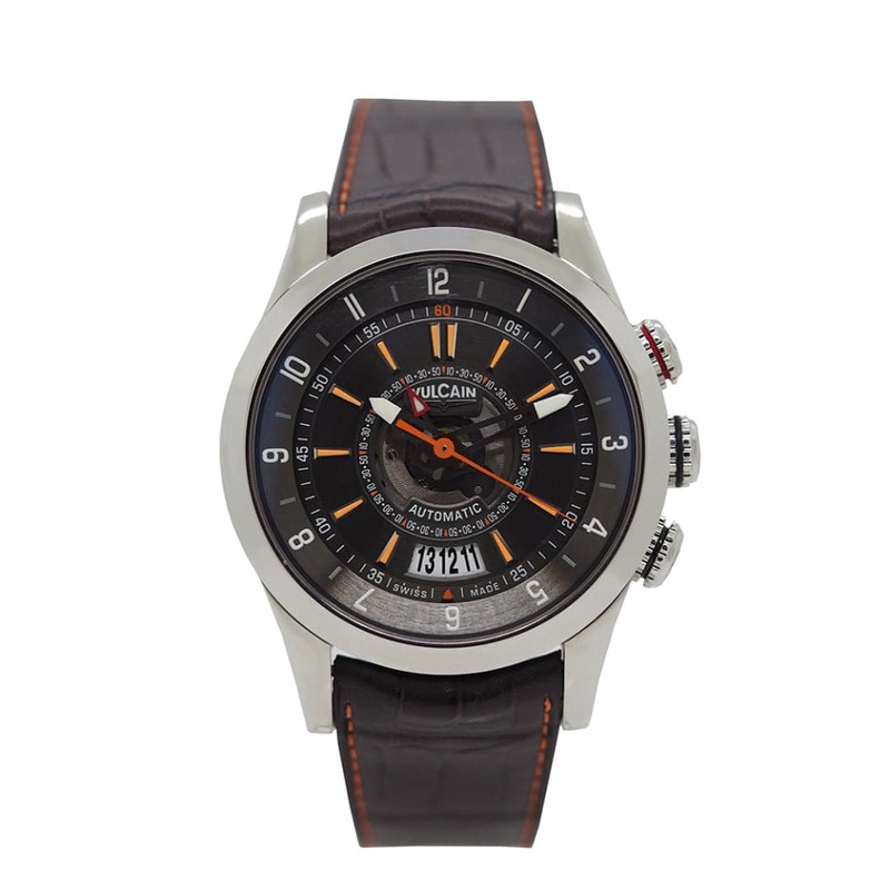 VULCAIN REVOLUTION DUAL-TIME VU210130.197CF MEN’S WATCH