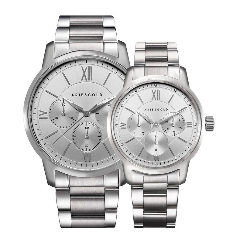 ARIES GOLD ETERNAL G 1027 & L 1028 S-S COUPLE’S SET