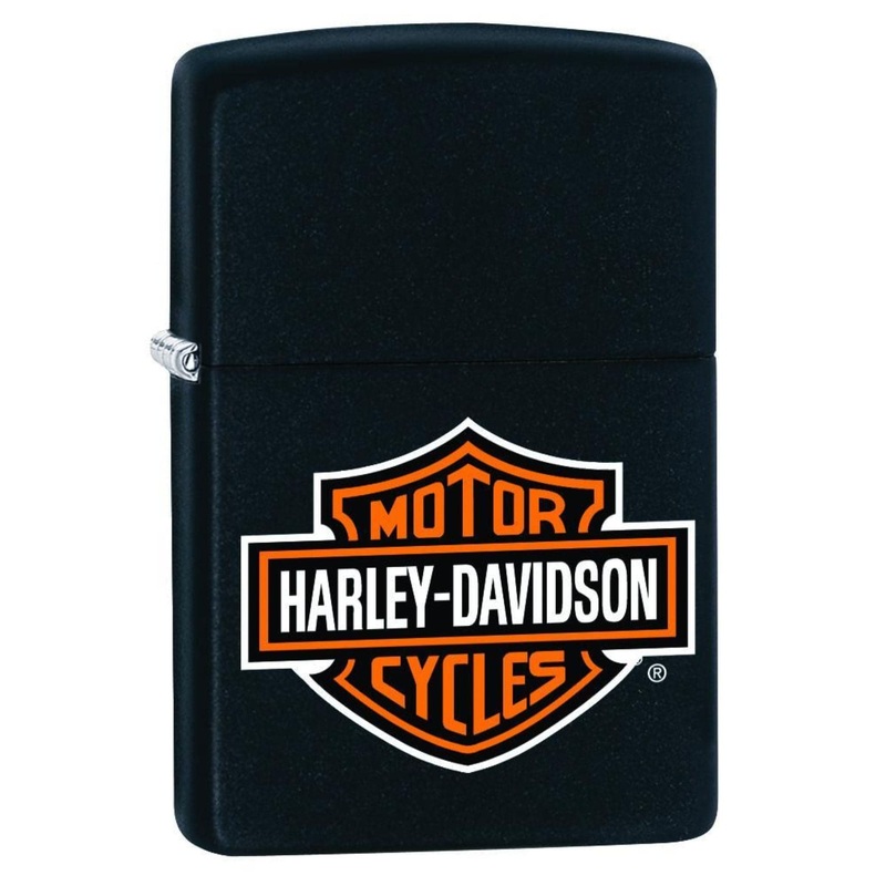 ZIPPO HARLEY DAVIDSON CHROME LIGHTER #218HD/H252