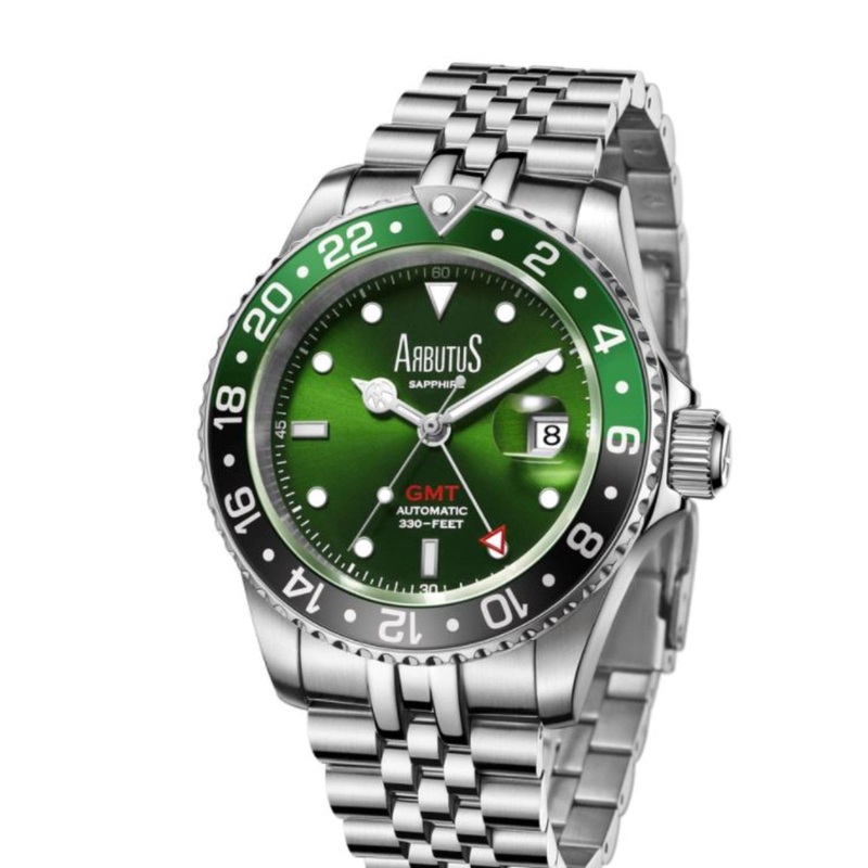 Arbutus Dive Inspired GMT AR2102SGS Men’s Watch