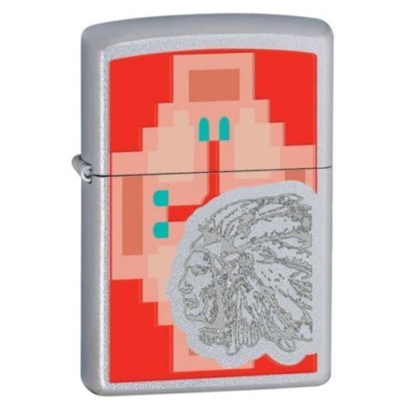 ZIPPO INDIAN CHIEF LIGHTER #28068