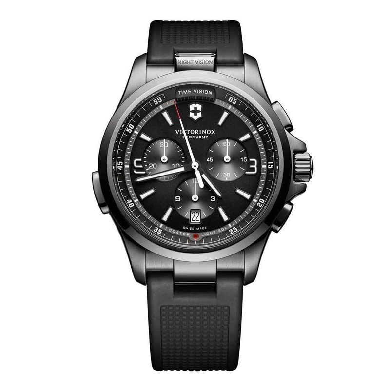 VICTORINOX SWISS ARMY NIGHT VISION CHRONOGRAPH 241731 MEN’S WATCH