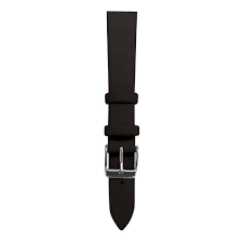 ARIES GOLD BLACK  AG-L0037-16 LEATHER STRAP