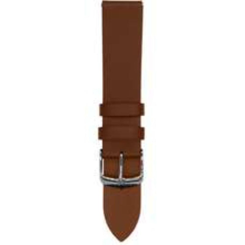 ARIES GOLD BROWN  AG-L0036-22 LEATHER STRAP