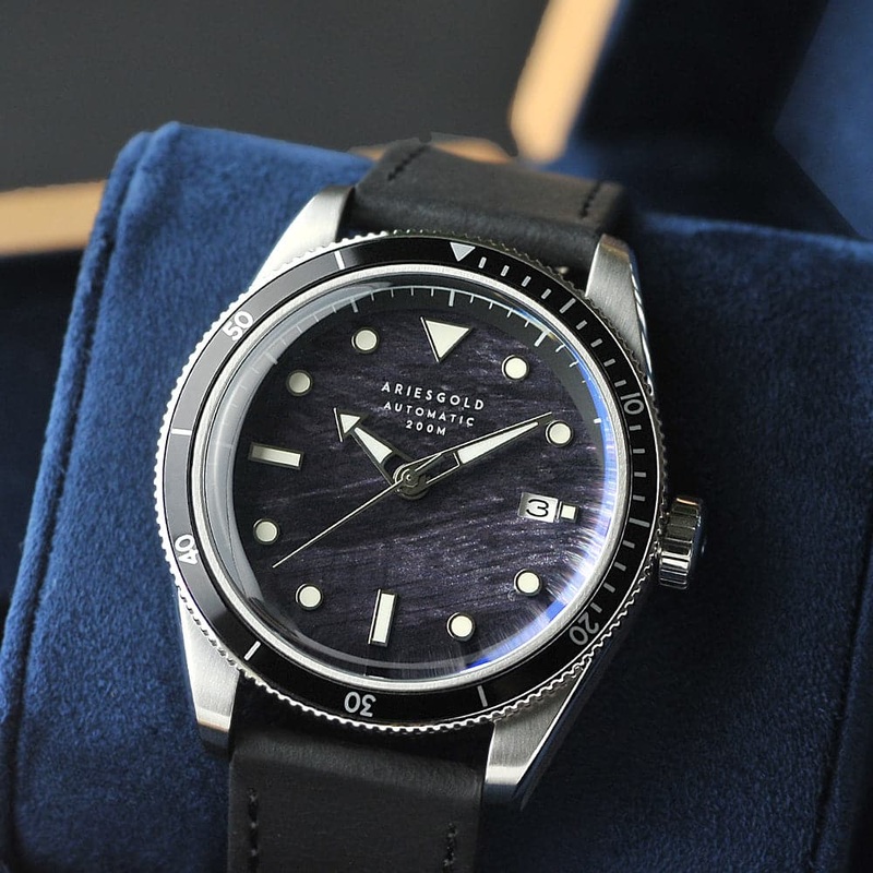 ARIES GOLD BLACK SEA G 9027 S-BKT1 MEN’S WATCH