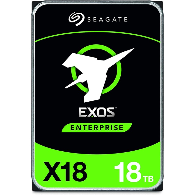 SEAGATE 18TB EXOS X18 7200 RPM SATA 6GB/S 256MB CACHE 3.5-INCH ENTERPRISE HARD DRIVE HDD ST18000NM000J