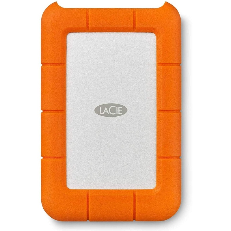 SEAGATE 4TB LACIE RUGGED USB 3.1 TYPE C PORTABLE HARD DRIVE STFR4000800