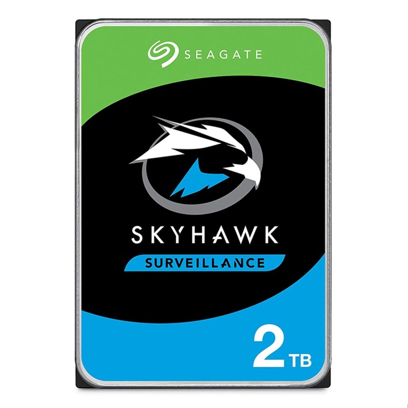 SEAGATE SKYHAWK 2TB SURVEILLANCE ST2000VX015 HARD DISK DRIVE FOR CCTV DVR/NVR 3.5 SATA 6GB/S ST2000VX015