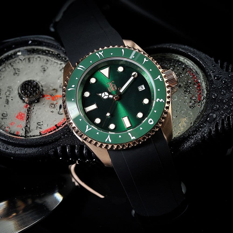 ARABIAN GOLDEN HULK – AG COLLECTIVE SPECIAL CUSTOM WATCH G 9040 RGGN-GNRG-M1