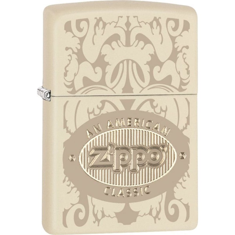 ZIPPO #28854 GOLD STAINLESS STEEL