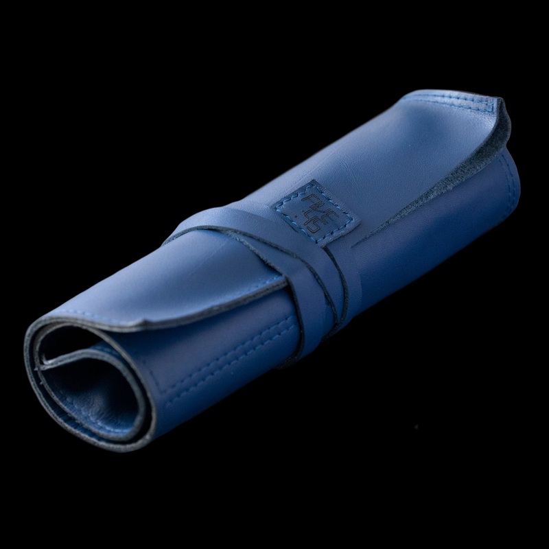 Watch Roll –  Calibre Leather 4 Slot Blue