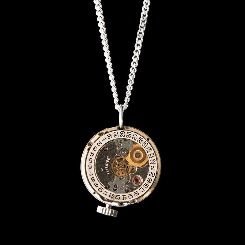 Watch Movement Necklace – Isla