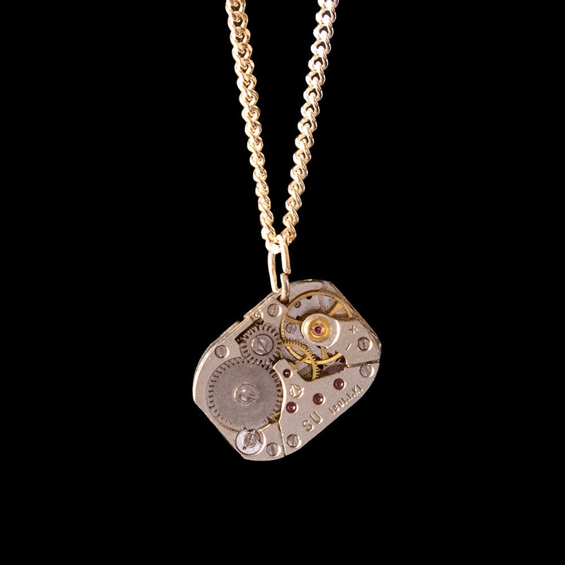 Watch Movement Necklace – Mary