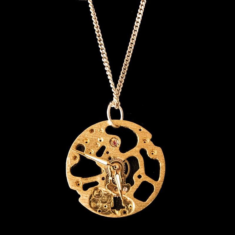 Watch Movement Necklace – Rebecca