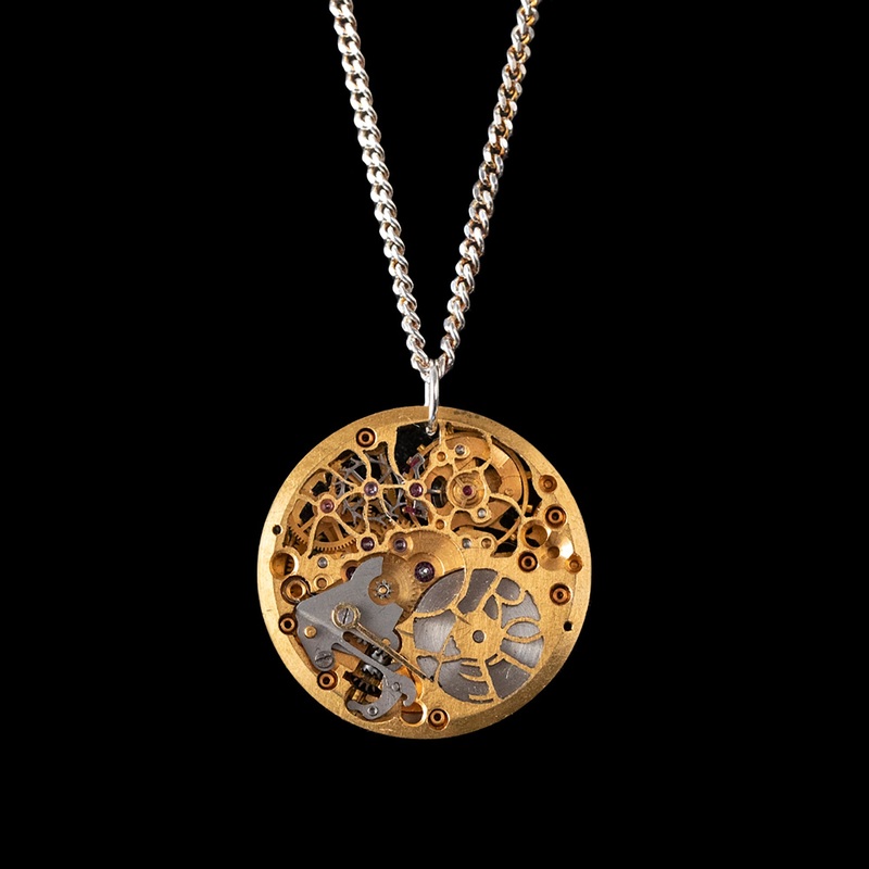 Watch Movement Necklace – Rolly