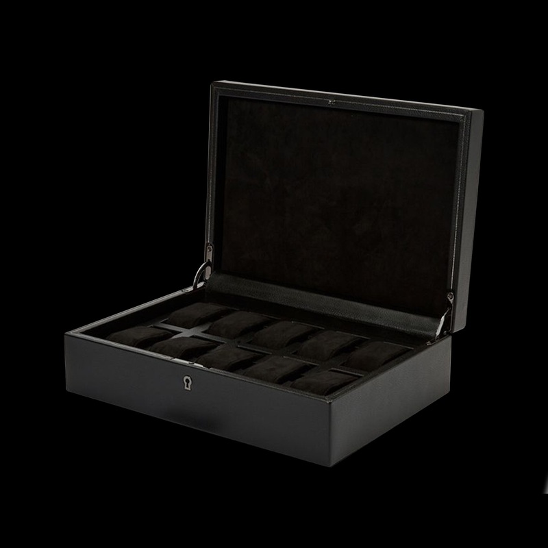 Wolf – Watch Box British Racing Black 10 Slot