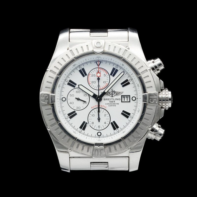 Breitling – 2012 Aeromarine Super Avenger ‘White Dial’ A1337011/A660