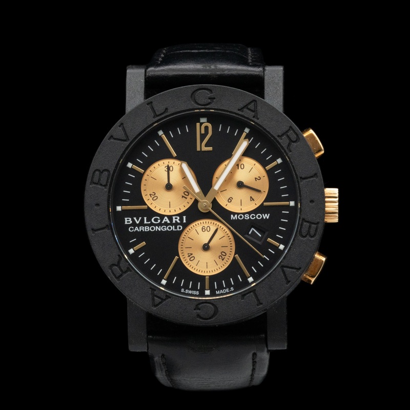 Bvlgari – Moscow Chrono Carbon Gold Limited Edition (784/999)