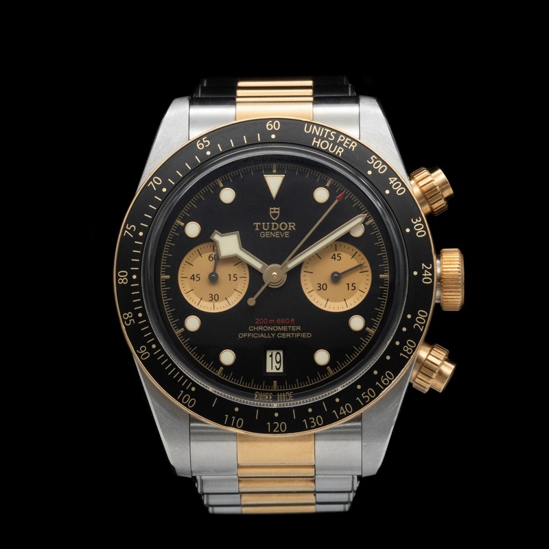Tudor – Black Bay Steel and Gold Chronograph 79363N
