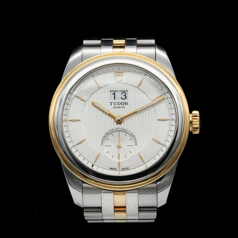 Tudor – Glamour Double Date 18K Gold & Steel 57103
