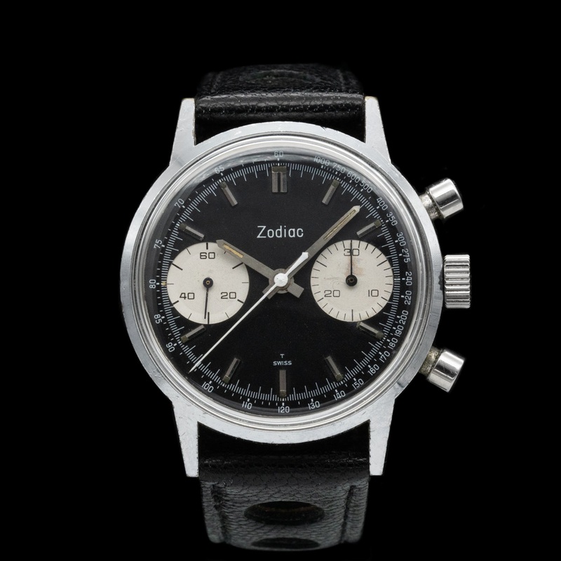 Zodiac – 1960’s Bicompax Chronograph ‘Reverse Panda’