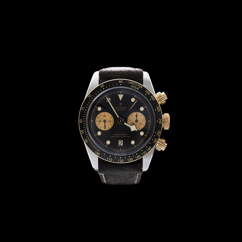 Tudor – Steel and Gold Black Bay Chronograph