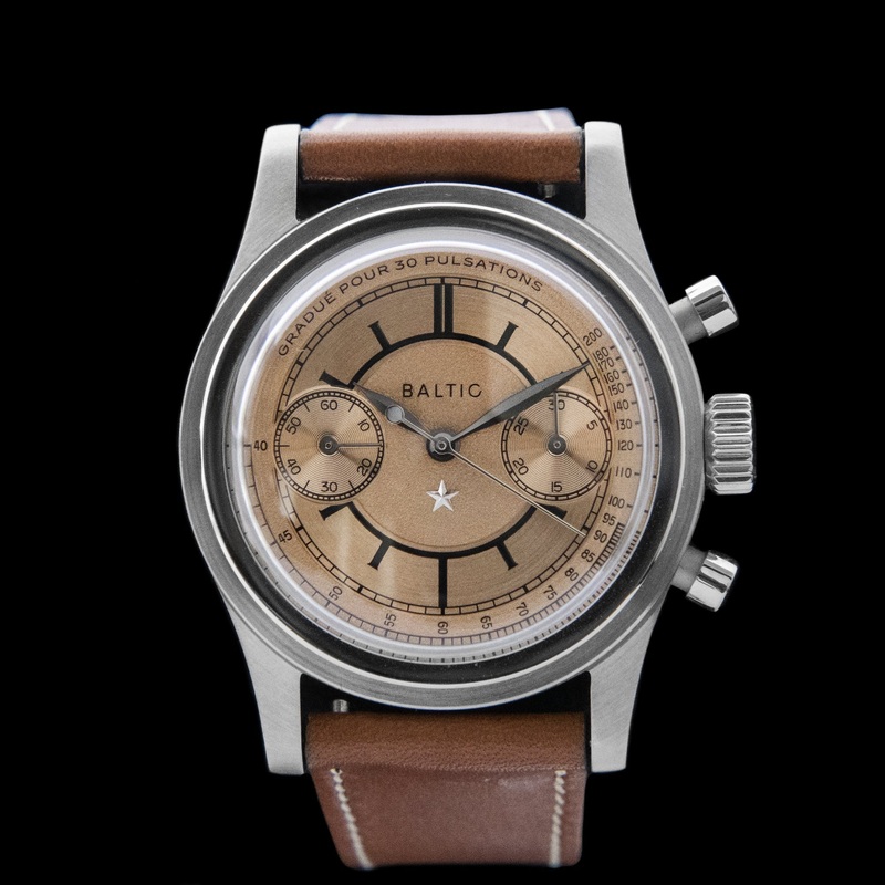 Baltic x Revolution Pulsometer 36.5 Pink Dial Limited Edition