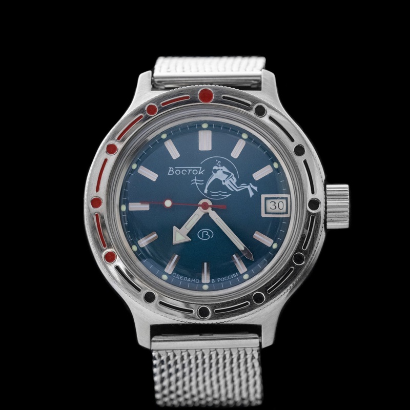 Vostok – 2021 Amphibian Classic ‘Scuba Dude’ For Ukraine Humanitarian Fund