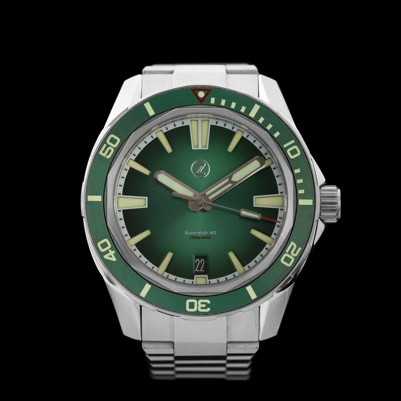 Zelos – 2021 Swordfish 40mm ‘Emerald Green’